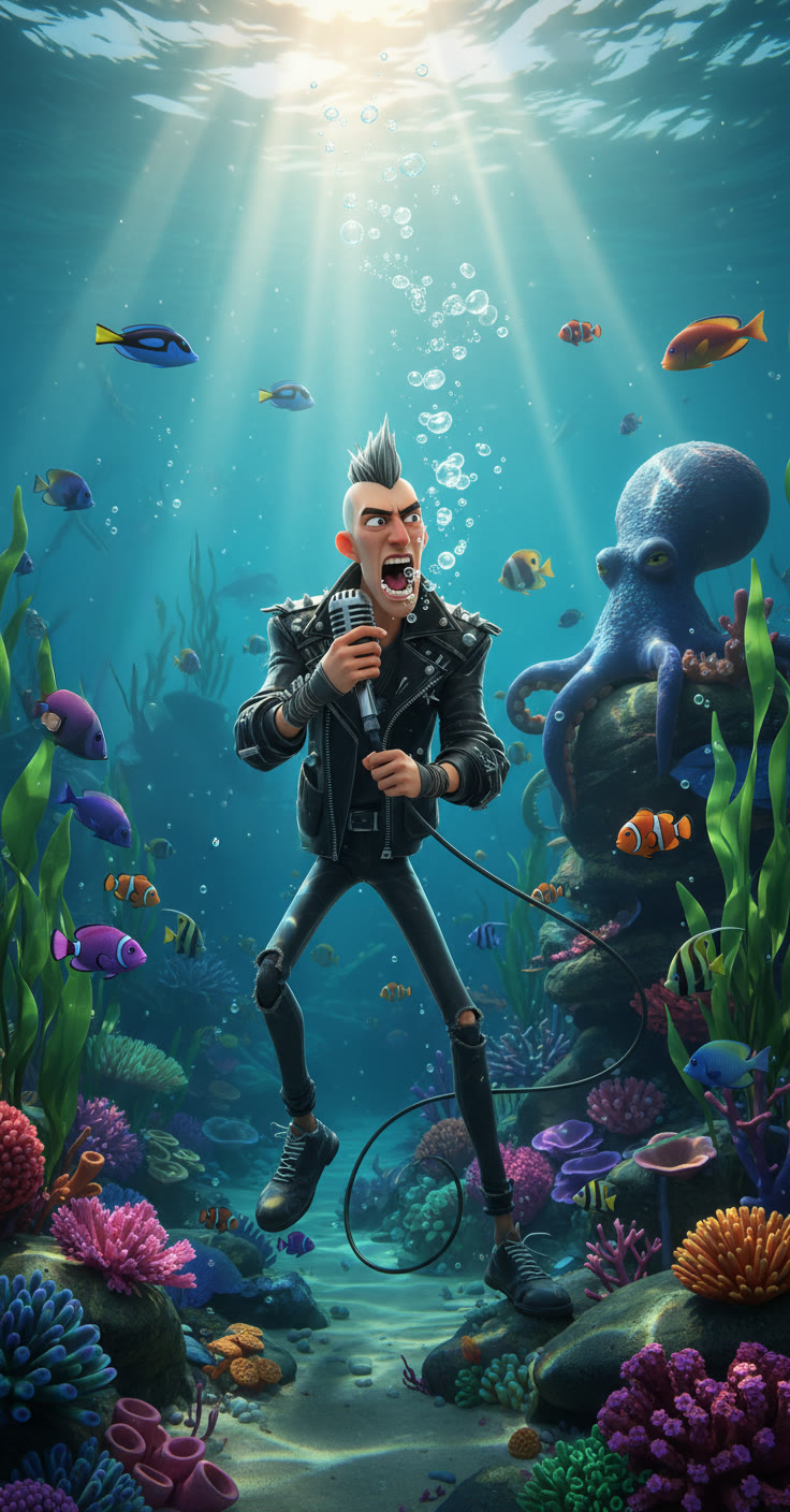 Vocalista submerso