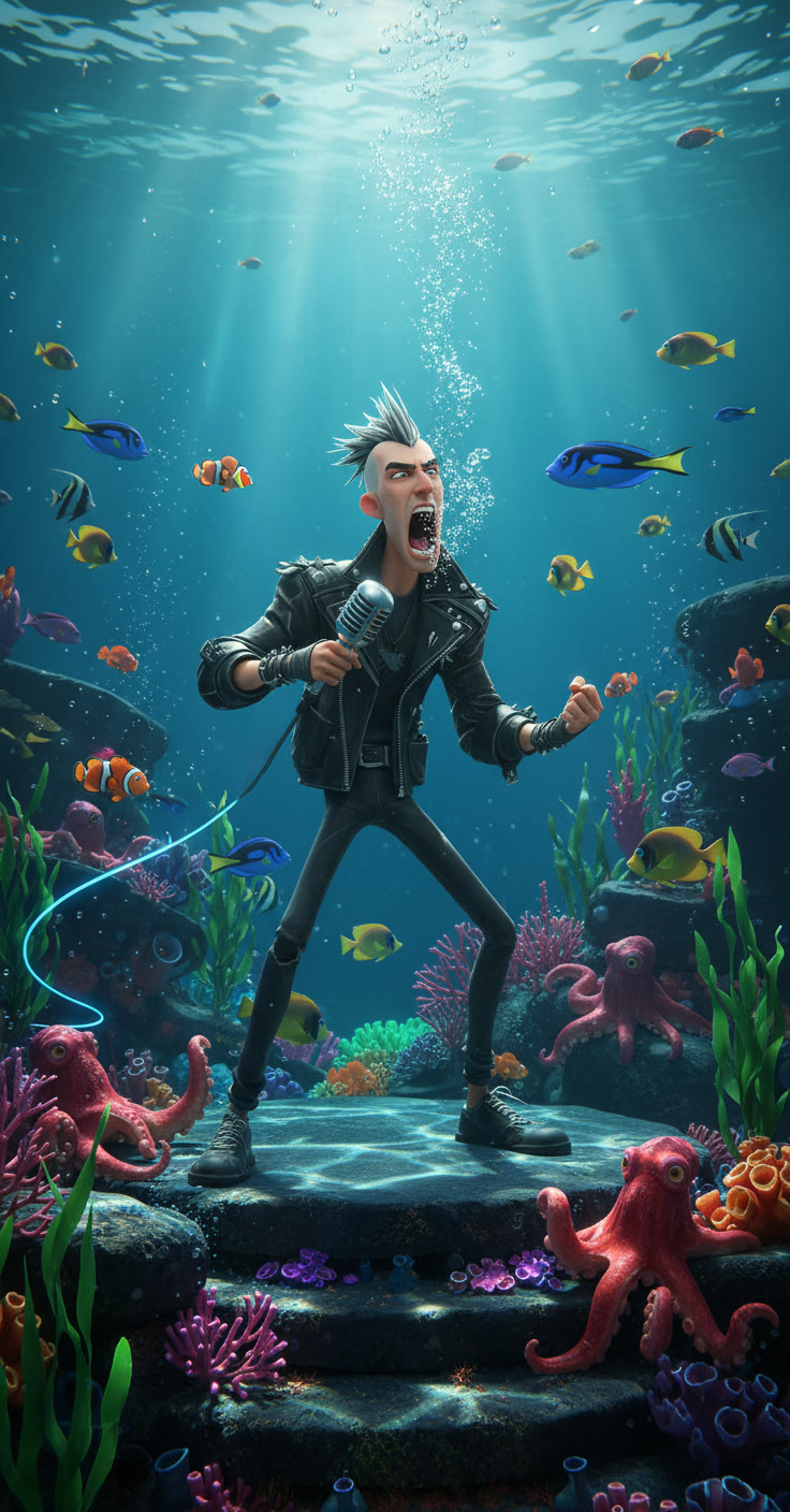 Vocalista submerso